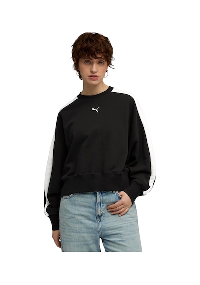 633439-01 Puma T7 Over-oversized Crew Kadın Ceket Siyah 633439-01 Siyah