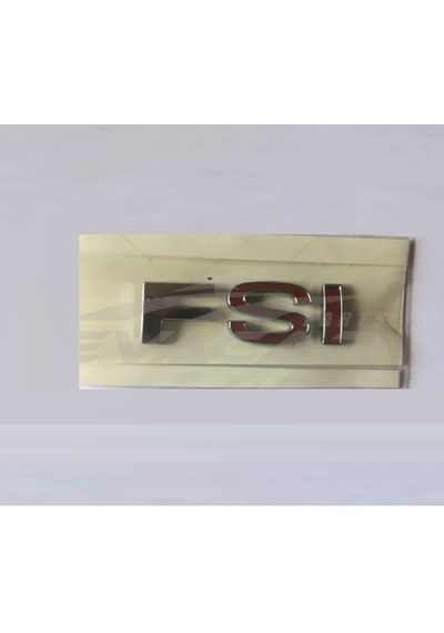 Parçazamanı Volkswagen Fsi Çift Kirmizi Arka Bagaj Yazısı