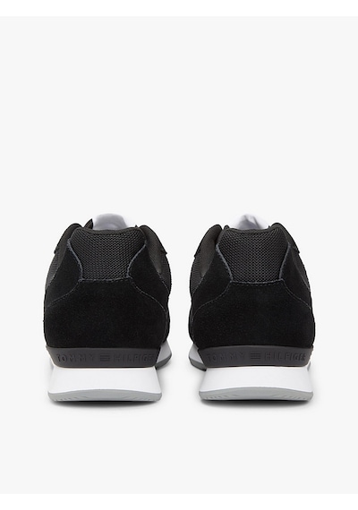 Tommy Hilfiger Fm0fm05679 Runner Icon Mix Erkek Günlük Ayakkabı Siyah
