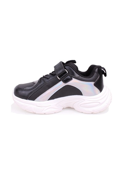 Vicco Lara 346f26k124 Siyah Ortopedik Kız Çocuk Spor Ayakkabı