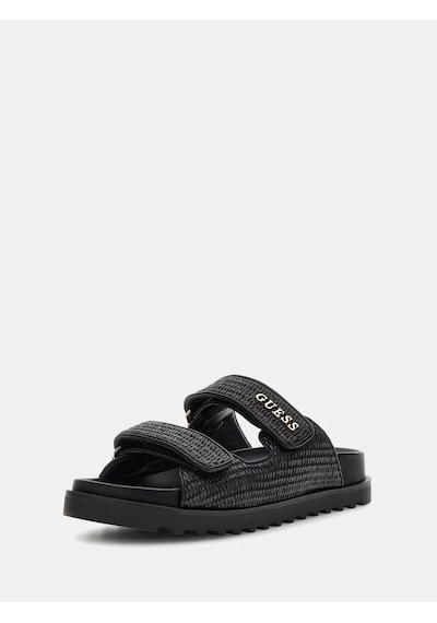 Guess Fadelıze Kadın Terlik Fljfdefap19 Fljfdefap19 Black Black Siyah