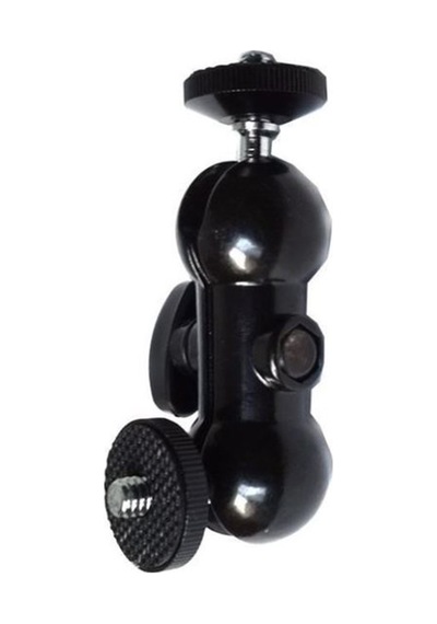 Ayex St-24 Çift Küresel Başlıklı Mini Mafsallı Kol 1/4 İnç Kamera Ve Aksesuar Aparatı