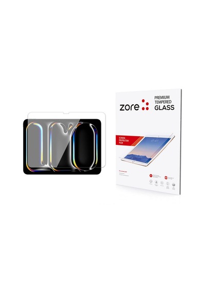 Maks Technology iPad Uyumlu Pro 13 2024 Mkst Tablet Temperli Cam Ekran Koruyucu