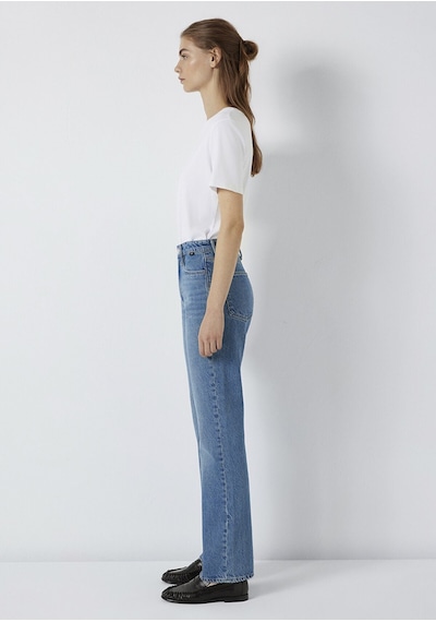 Jane Mid Vintage Classic Denim Mavi