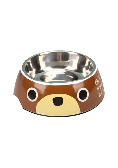 Bobo BO-3057 22 CM Melamin Çelik Köpek Mama Kabı