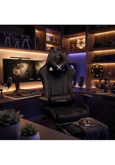 Ayrex Xandor Xg500 Kadife Kumaş Metal İskelet Premium Gaming Koltuk 180 Yatabilen Ergonomik Oyuncu Koltuğu 2d Kol D Diğer Ayrex Xandor Xg500 Kadife Kumaş Metal İskelet Premium Gaming Koltuk 180 Yatabilen Ergonomik Oyuncu Koltuğu 2d Kol D Diğer