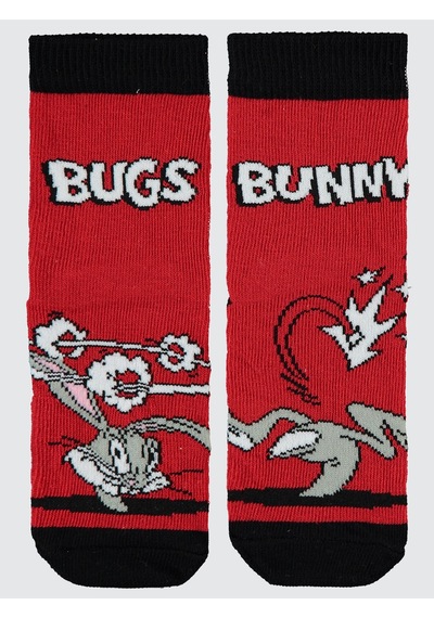 Bugs Bunny 2'li 2-12 Yaş Kız Soket Çorap Çok Renkli