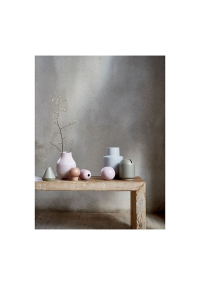 Ikea Gradvis Seramik Vazo 21 Cm Pembe