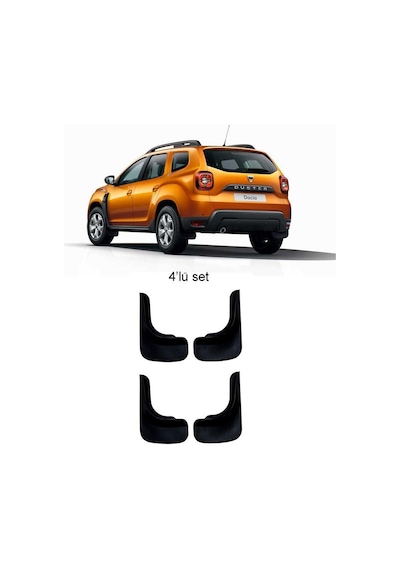 Dacia Duster 2017 Model Sonrası 4lü Paçalık, Çamurluk, Tozluk DAC0UX010