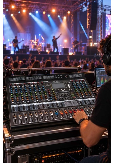 Maxword Rich-14 Ses Mikseri 14 Kanal 4 Aux G1 G2 Usb Kayıt Grup Efekt Deck Mixer