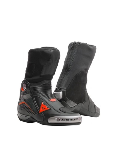 Dainese Axial D1 Blk Red Flluo Deri Bot