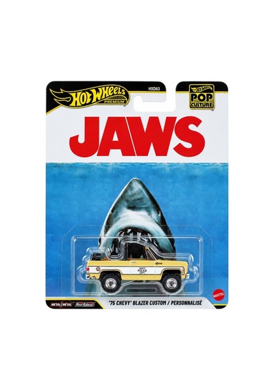 Hot Wheels Premium Pop Culture Jaws 75 Chevy Blazer Custom Jhx03