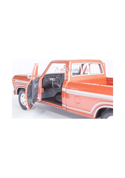 Motor Max 1:24 1979 Ford F-150 Custom Kahverengi Kamyonet Kahve