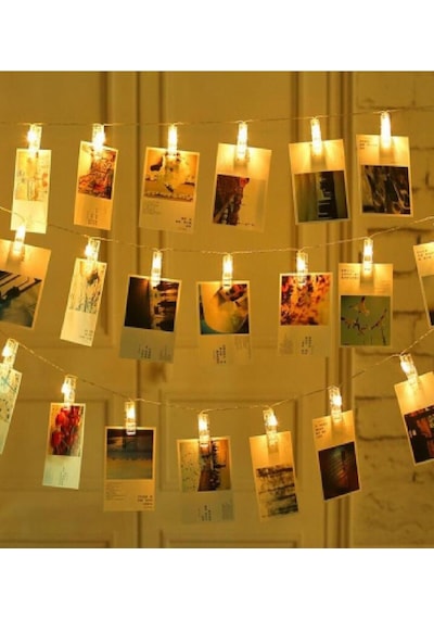 Işıklı Mandallı Fotoğraf Albümü 20li Diğer