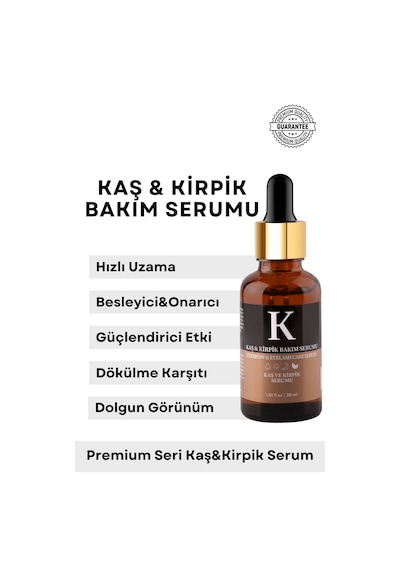 Besleyici, Canlandırıcı Kaş Kirpik Serumu Dökülme Karşıtı Serum