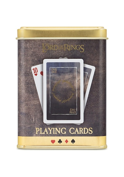 Lord Of The Rings Iskambil Kağıdı Metal Kutulu