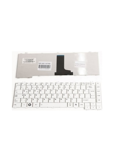 Toshiba C645-sp4140l C645-sp4145l Notebook Klavyesi - Beyaz - Tr