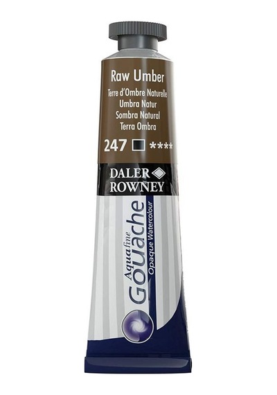 Daler Rowney Aquafine Opak Guaj Boya 15Ml 247 Raw Umber