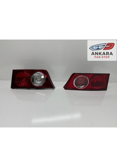Honda Accord 2003 - 2005 Stop Lambası Sağ - Sol İç Takım Bagaj Kapağında Kalan - 2 Adet İç Stop
