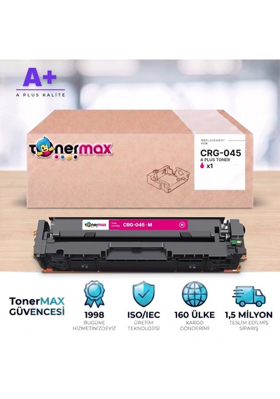 Canon Crg-045 M Kırmızı Uyumlu Toner A Plus / Lbp611cn / Lbp613cdw / Mf631cn / Mf633cdw / Mf635cx