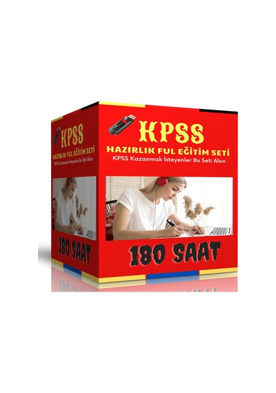 2026 KPSS Ful Hazırlık Görüntülü Eğitim Seti