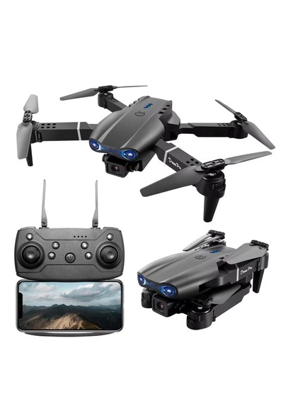 E99 Kumandalı, Katlanabilir, Profesyonel Hd Kamera, Wifi, Drone