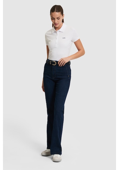 U.s. Polo Assn. Kadın Beyaz Tişört Basic 50323461-vr013