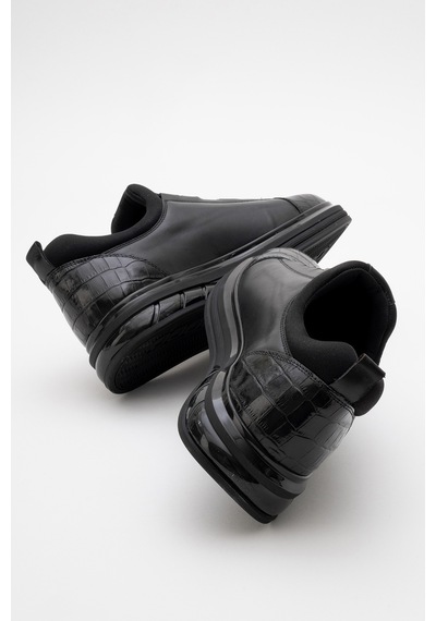 Dericlub Erkek Comfort Casual Ayakkabı Gerçek Deri Cr 2045 Siyah