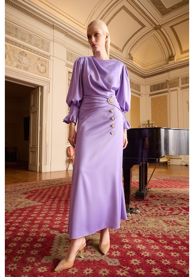 Senna Almır Dress Lila Lila