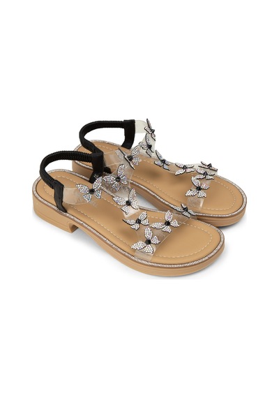 Deery Kadın Siyah Şeffaf Sandalet - K0750zsyhc01 Siyah