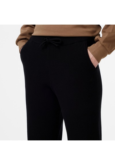 Nautica Kadın Siyah Regular Fit Pantolon Düz 57p476t Siyah