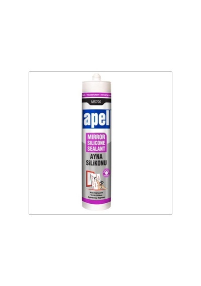 Apel Ayna Silikonu Şeffaf 310 Ml Ayna Yapıştırma Için Özel - 30692107