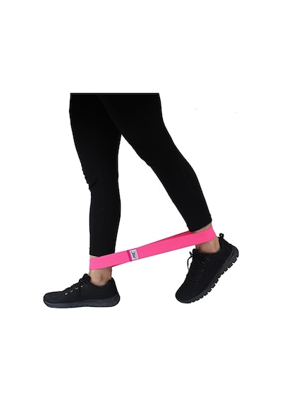 Musclecloth Loop Band + Active Loop Band Direnç Bandı Seti Pembe Orta