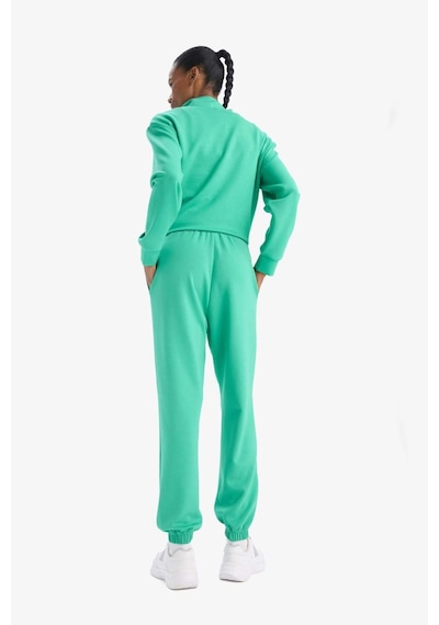 DeFactoFit Sporcu Jogger İnce Eşofman Altı Standart Fit Modal Çift Cepli Basic Düz B1794AX25SPGN268