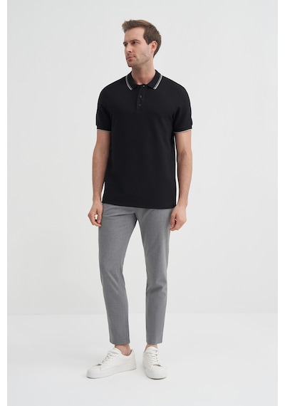 Cazador Erkek Siyah Polo Yaka Tshirt 42470