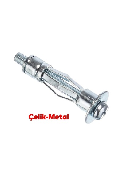 Çelik Alçıpan Boşluk Dübel Tuğla Paraşüt Duvar Bims Tuğla 4x38 Metal 5 Adet. Diğer