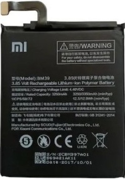 Xiaomi Mi 6 Bm39 Batarya Pil Nx