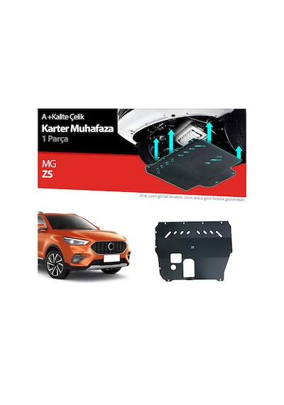 Mg Zs Çelik Karter Muhafaza Koruma 2018 2019 2020 2021 2022 2023 2024