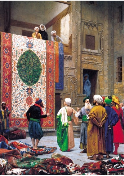 Ks Games 1000 Parça Halı Tüccarı Jean Leon Gerome Puzzle