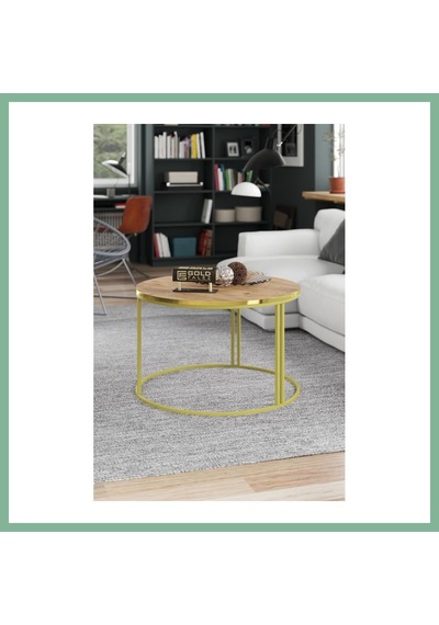 Bşkvirgo Special Orta Sehpa Ceviz Kahverengi 70 Cm Bsk2026