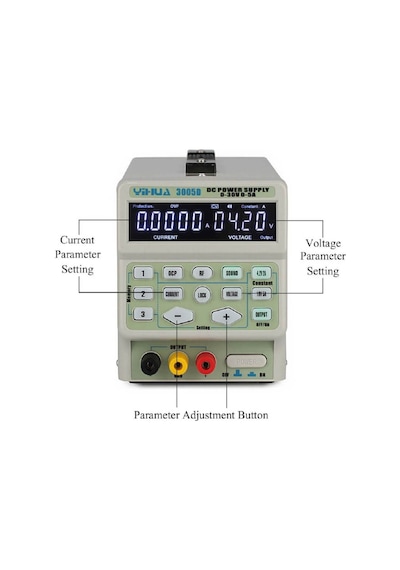 Yihua 3005D Güç Kaynağı 5A 0.30V Program Kontrollü Dc Psu