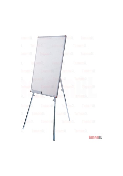 50X70 Akyazı Teleskopik Ayaklı Laminat Beyaz Yazı Tahtası