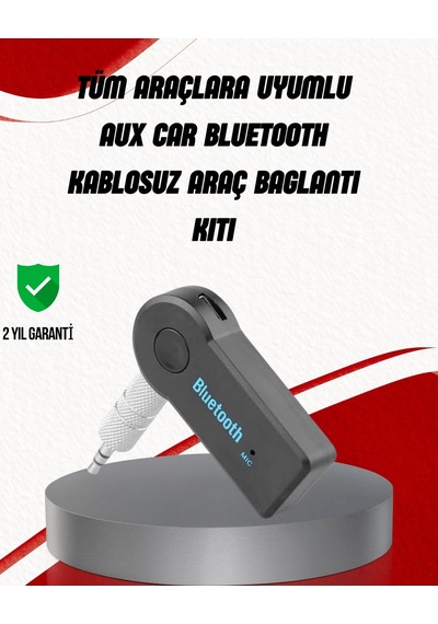 Eller Serbest Özellikli Bluetooth Aux Araç Kiti Auxkıt-1-a8299