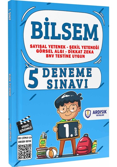 Ardışık Yayınları 1. Sınıf Bilsem Deneme Sınavı Çıkması Muhtemel Soru Bankası Seti 4 Kitap