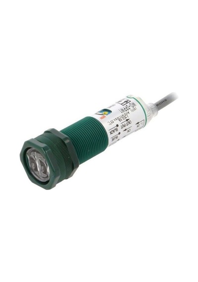 Nesne Algılayan Optik Difüz Sensör - M18 Plastik Gövde, 30mm, Pnp