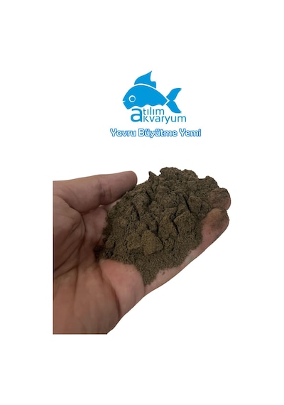 Premium Yavru Balık Yemi, Balık Büyütme Yemi Toz Yem 1 Kilogram