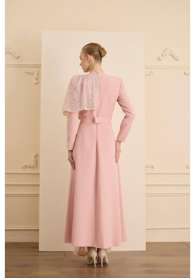 Senna Hazel Dress Pudra Pudra