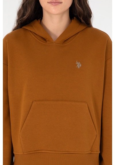 U.S. Polo Assn. Kadın Coconut Kapüşonlu Sweatshirt 50296798-VR153 U.S. Polo Assn. Kadın Coconut Kapüşonlu Sweatshirt 50296798-VR153