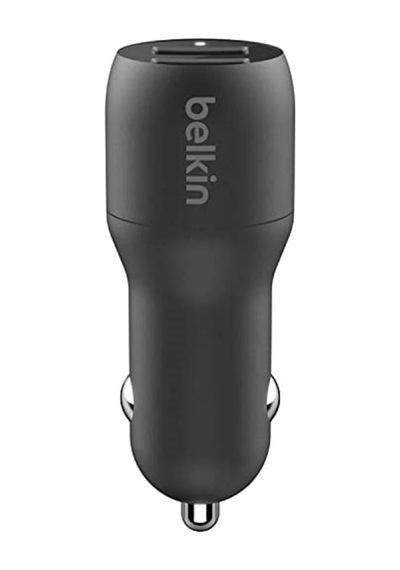 Belkin Boost Charge Çift Bağlantı Noktalı 24 W Araç Şarjı, Iphone