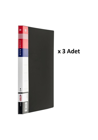 Bigpoint Sunum Dosyası 20'li Siyah X 3 Adet Diğer